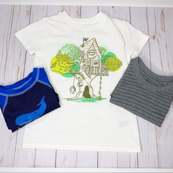 Cat & Jack Other - CAT & JACK Bundle - 3 Boys Short Sleeve Tops Sz 5